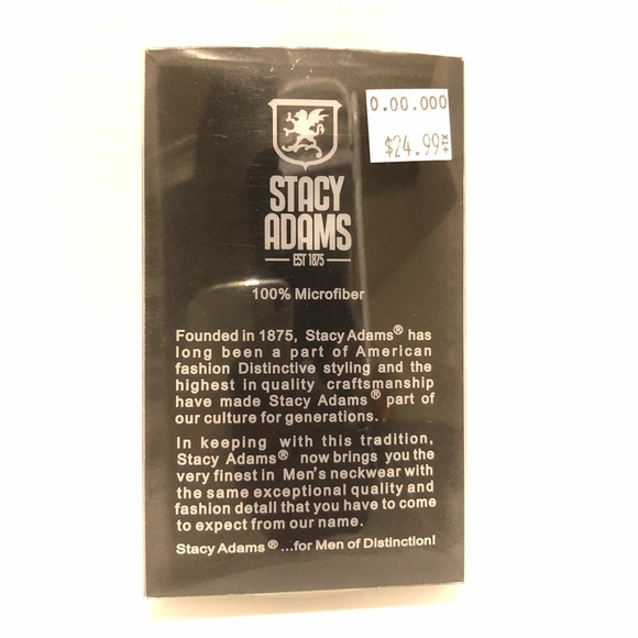 Burgundy Stacy Adams bow tie - Picture 2 of 4